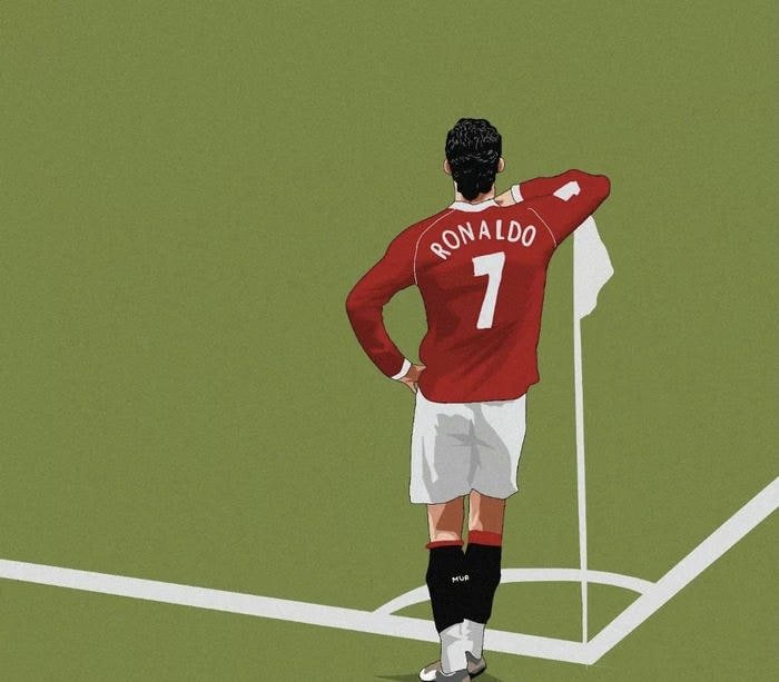 Ronaldo anime đầy cảm xúc