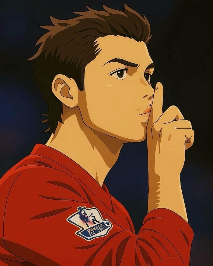 Ronaldo anime trẻ trung
