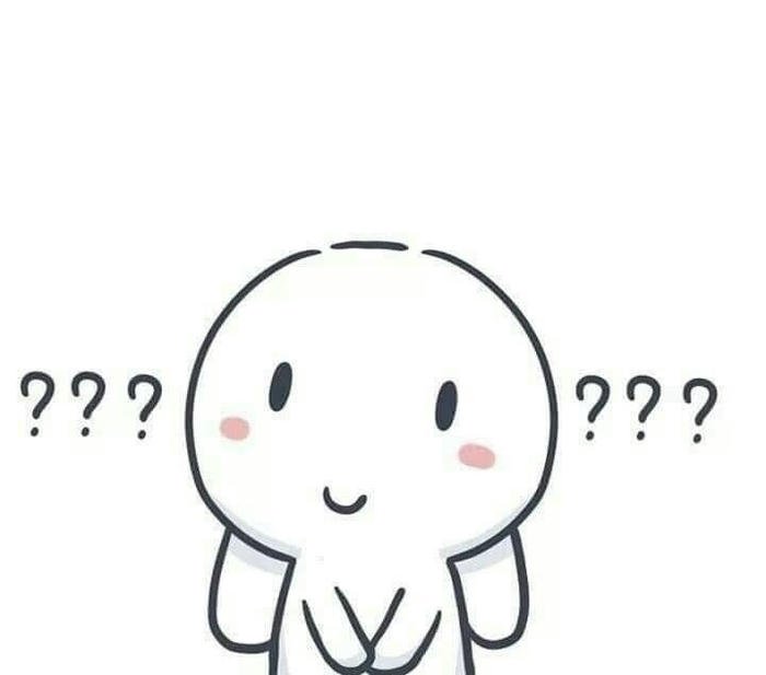 Thỏ bảy màu meme chấm hỏi