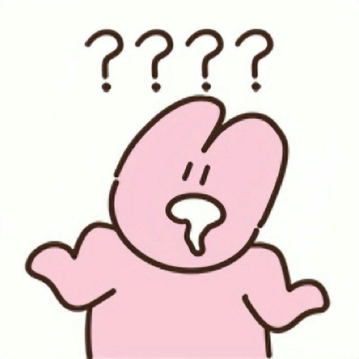 Thỏ hồng chấm hỏi meme