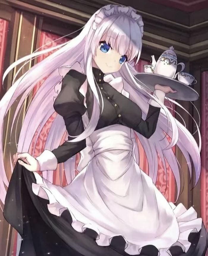 ảnh anime hầu gái