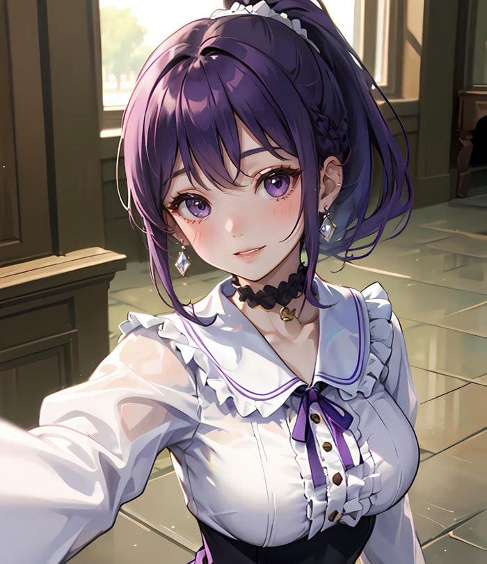 ảnh anime nữ rạng