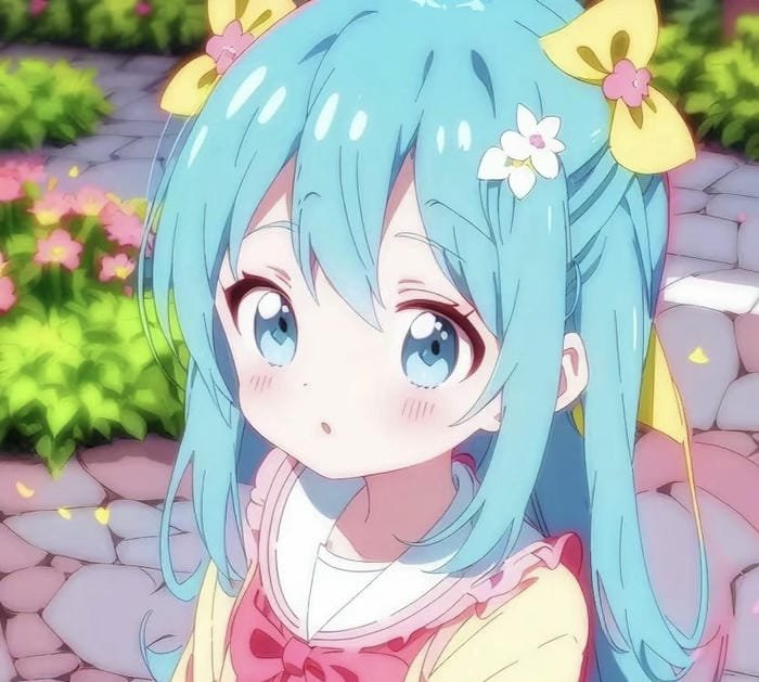 ảnh anime xinh tròn