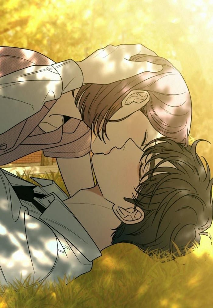 ảnh đôi anime hôn