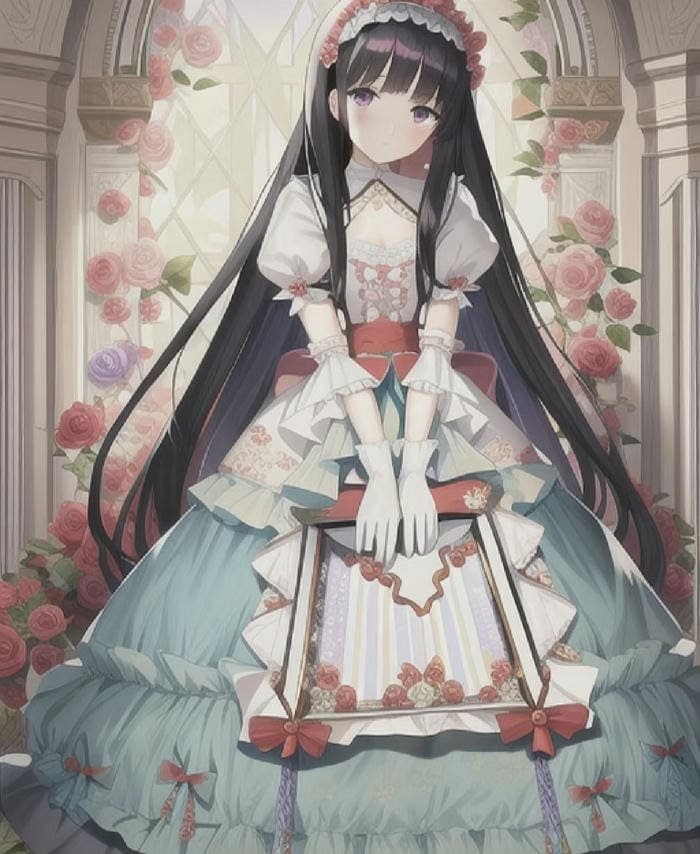 ảnh maid anime rõ nét