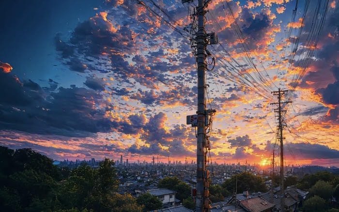 ảnh nền buổi chiều