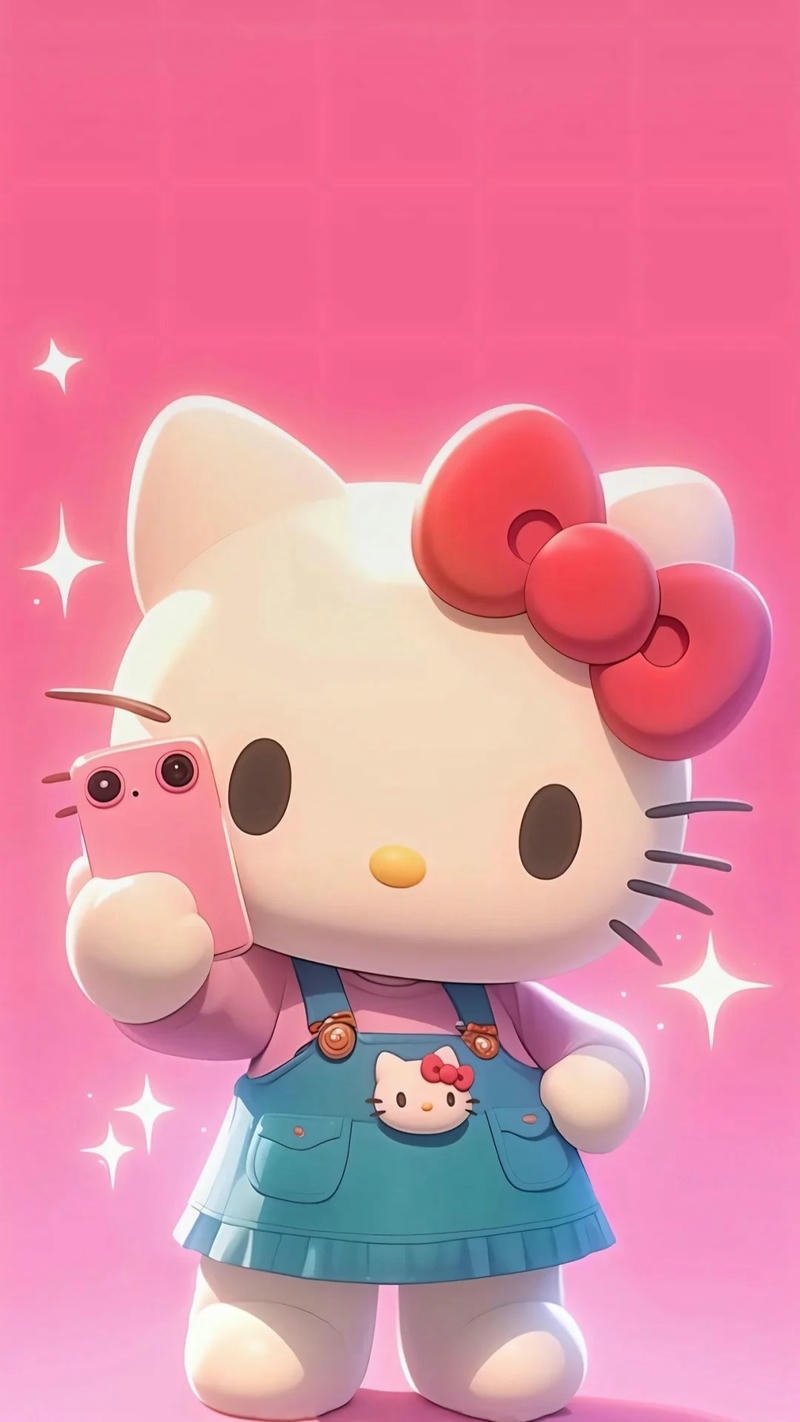 ảnh nền điện thoại hello kitty đáng yêu