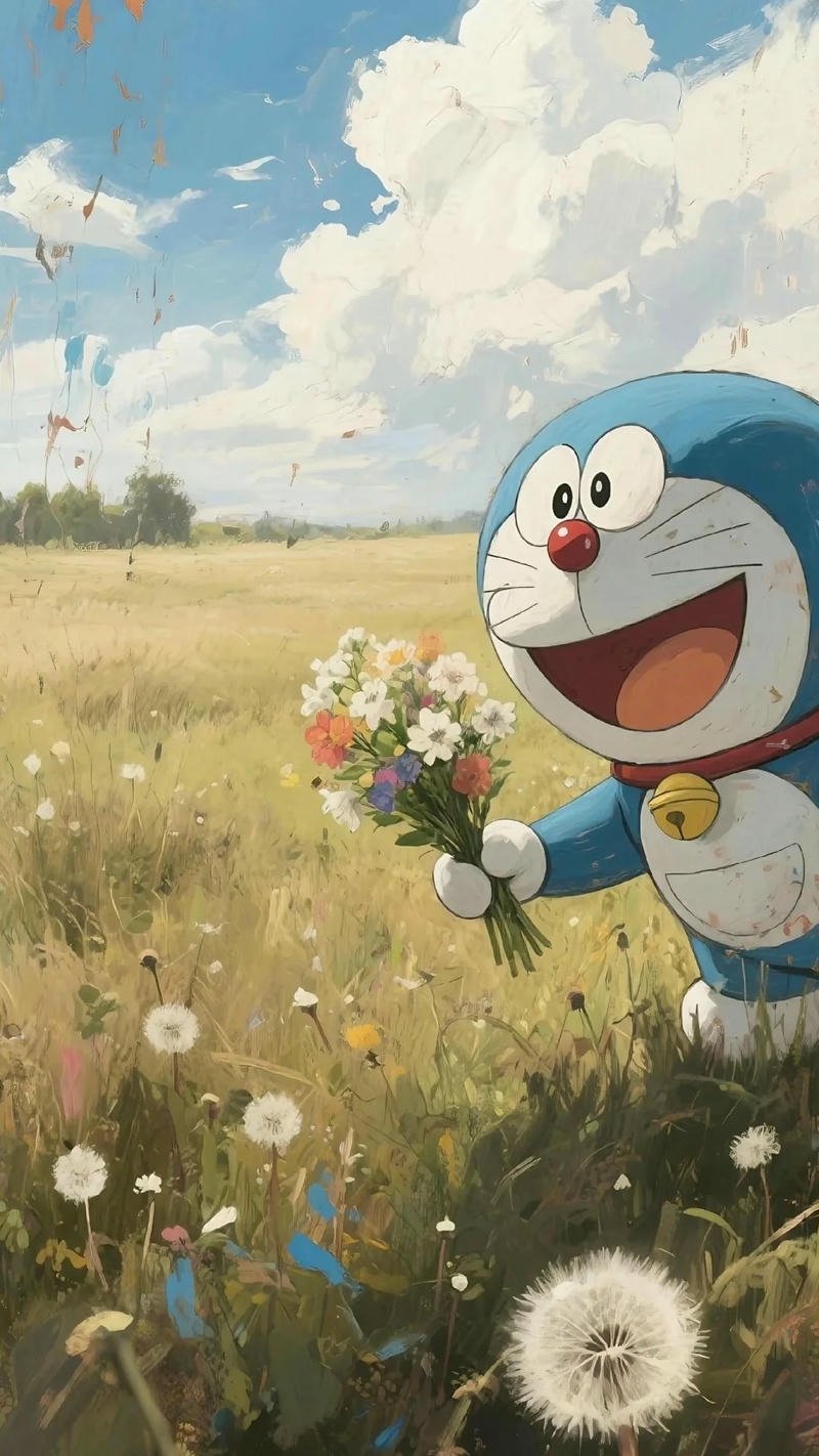 ảnh nền doraemon cho laptop