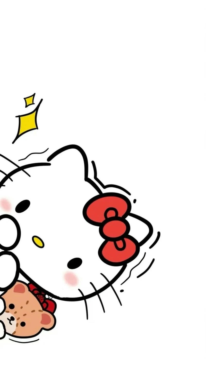 ảnh nền hello kitty vô tri hd dễ thương