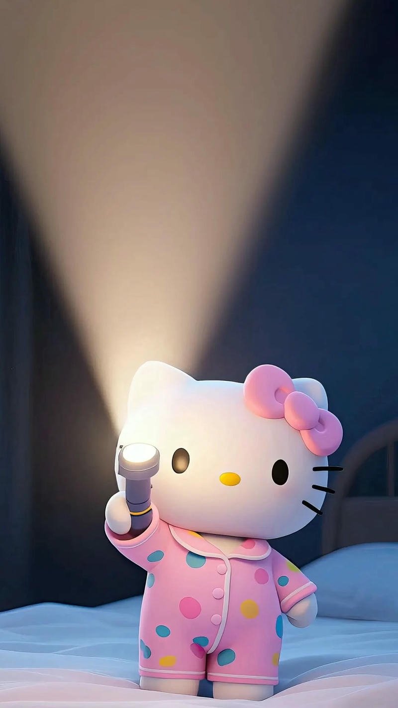 ảnh nền hello kitty vô tri siêu dễ thương