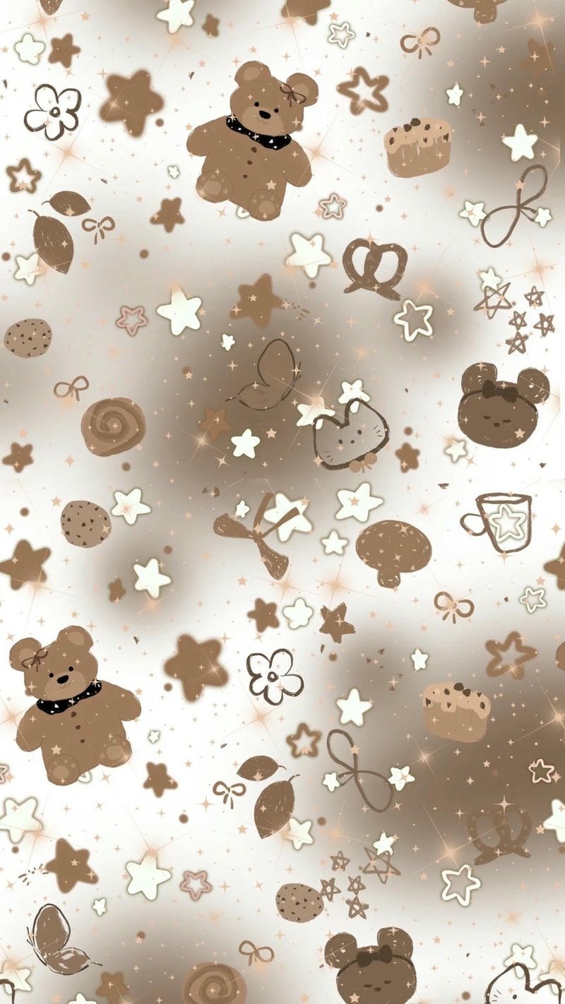 ảnh nền màu nâu pastel chill