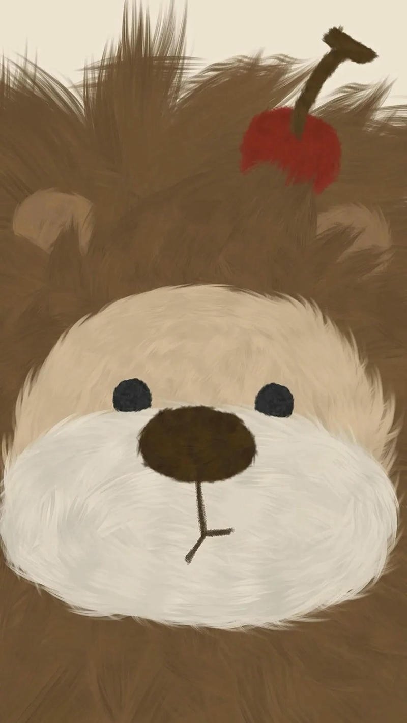 ảnh nền màu nâu pastel ngọt ngào