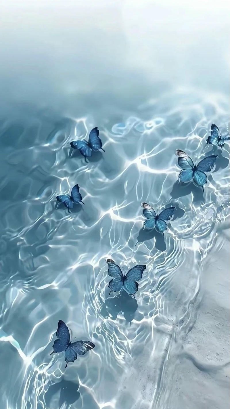 ảnh nền màu xanh pastel cực xinh