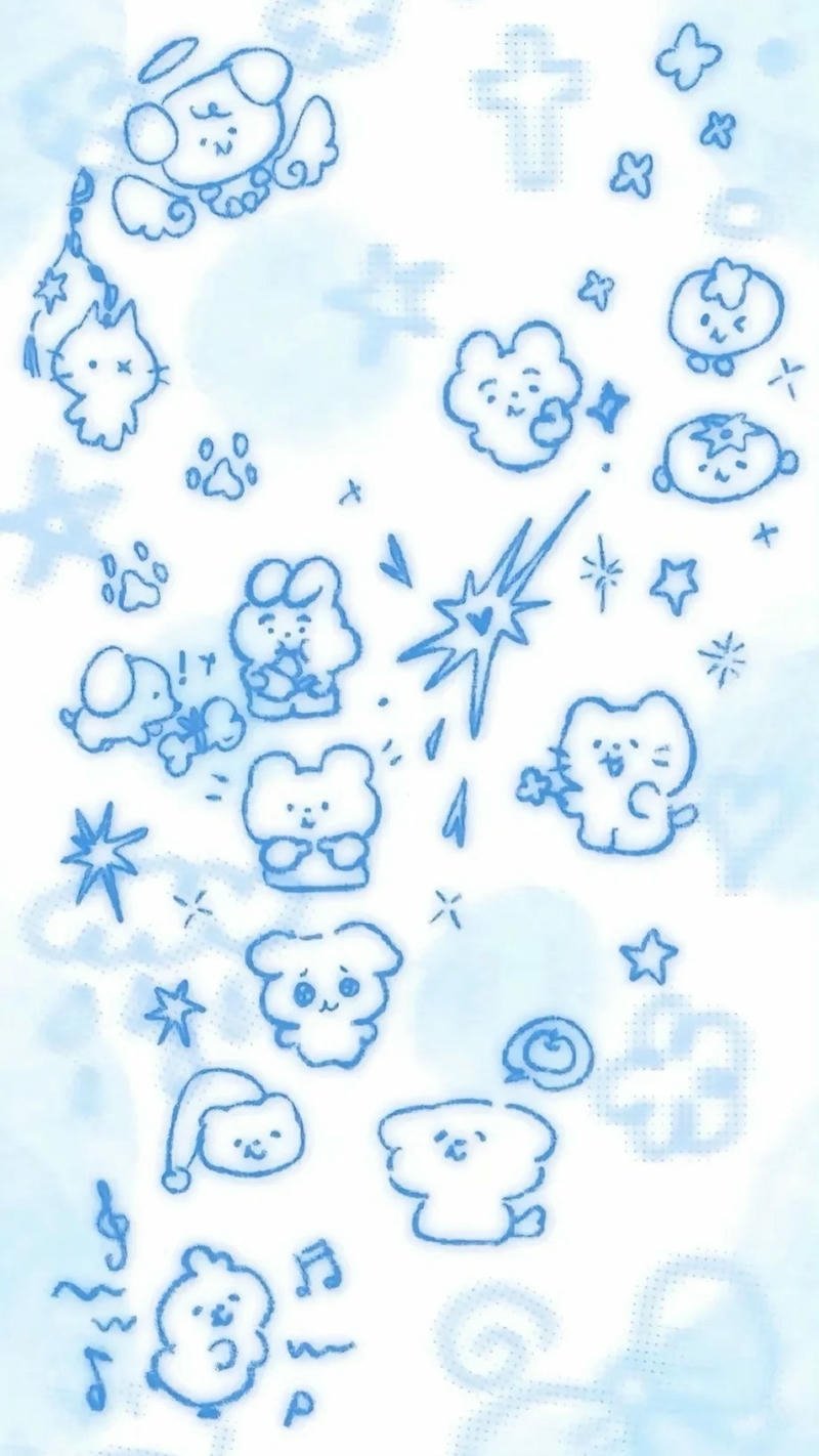 ảnh nền màu xanh pastel hiện đại tinh tế