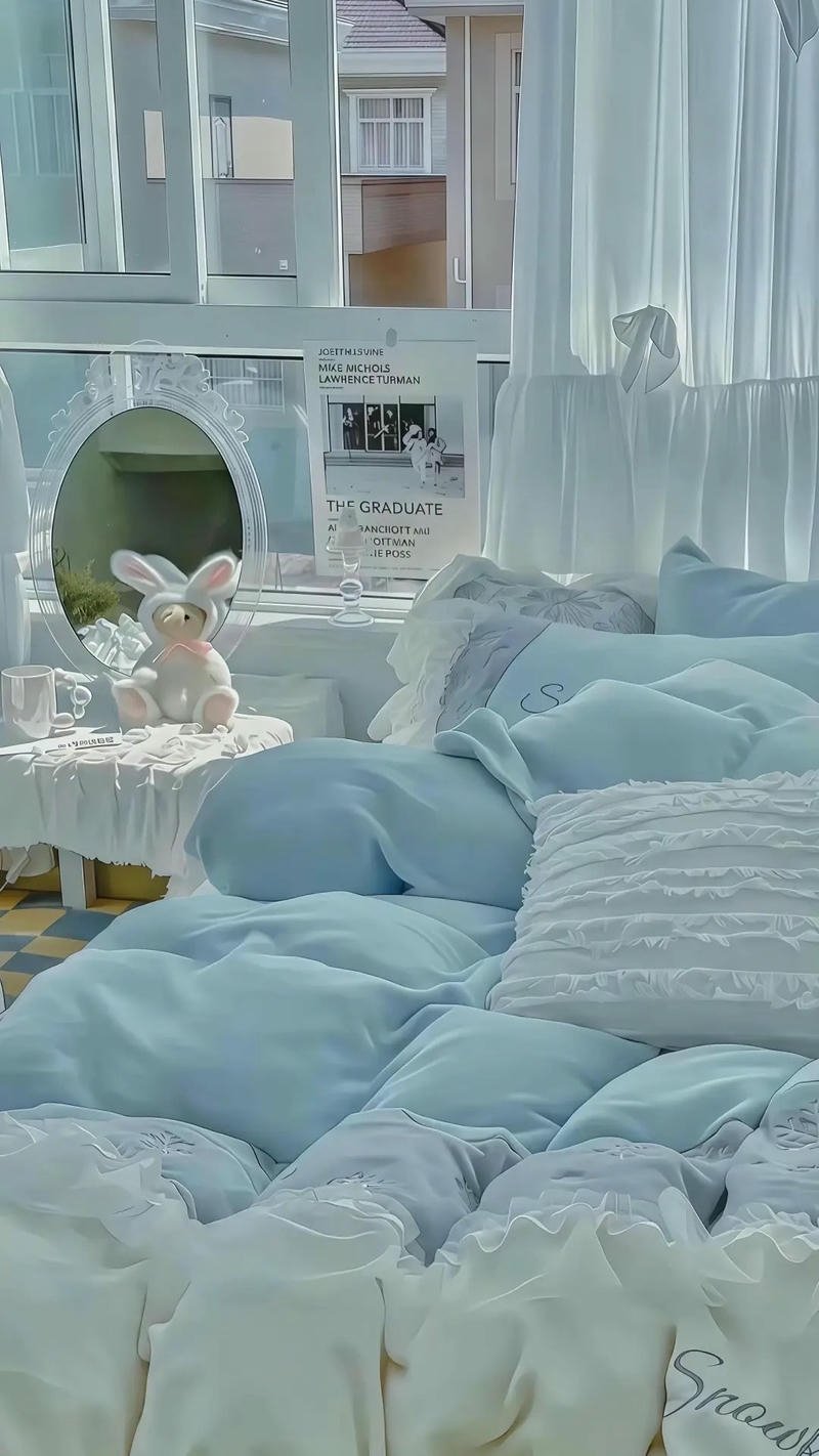 ảnh nền màu xanh pastel trong trẻo