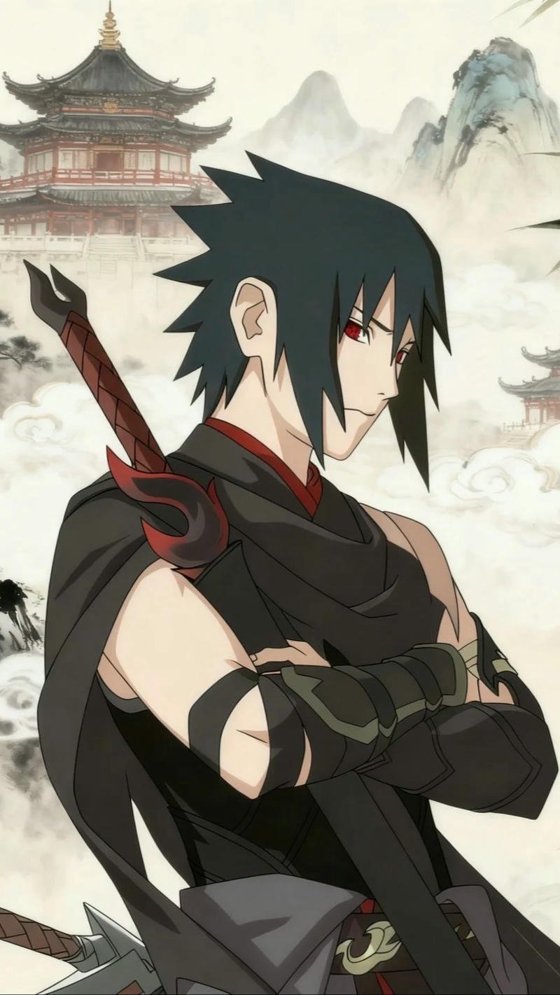 ảnh nền sasuke ấn tượng