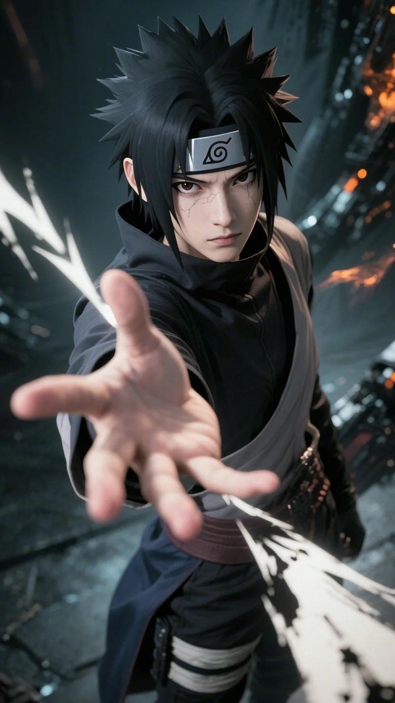 ảnh nền sasuke ngầu lòi