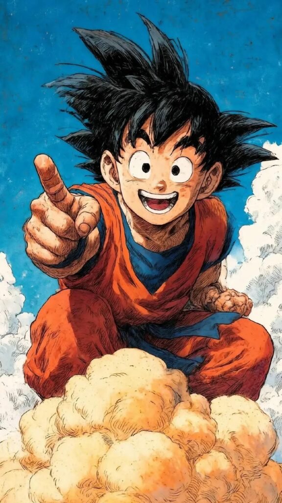 ảnh nền songoku 4k chiến đấu
