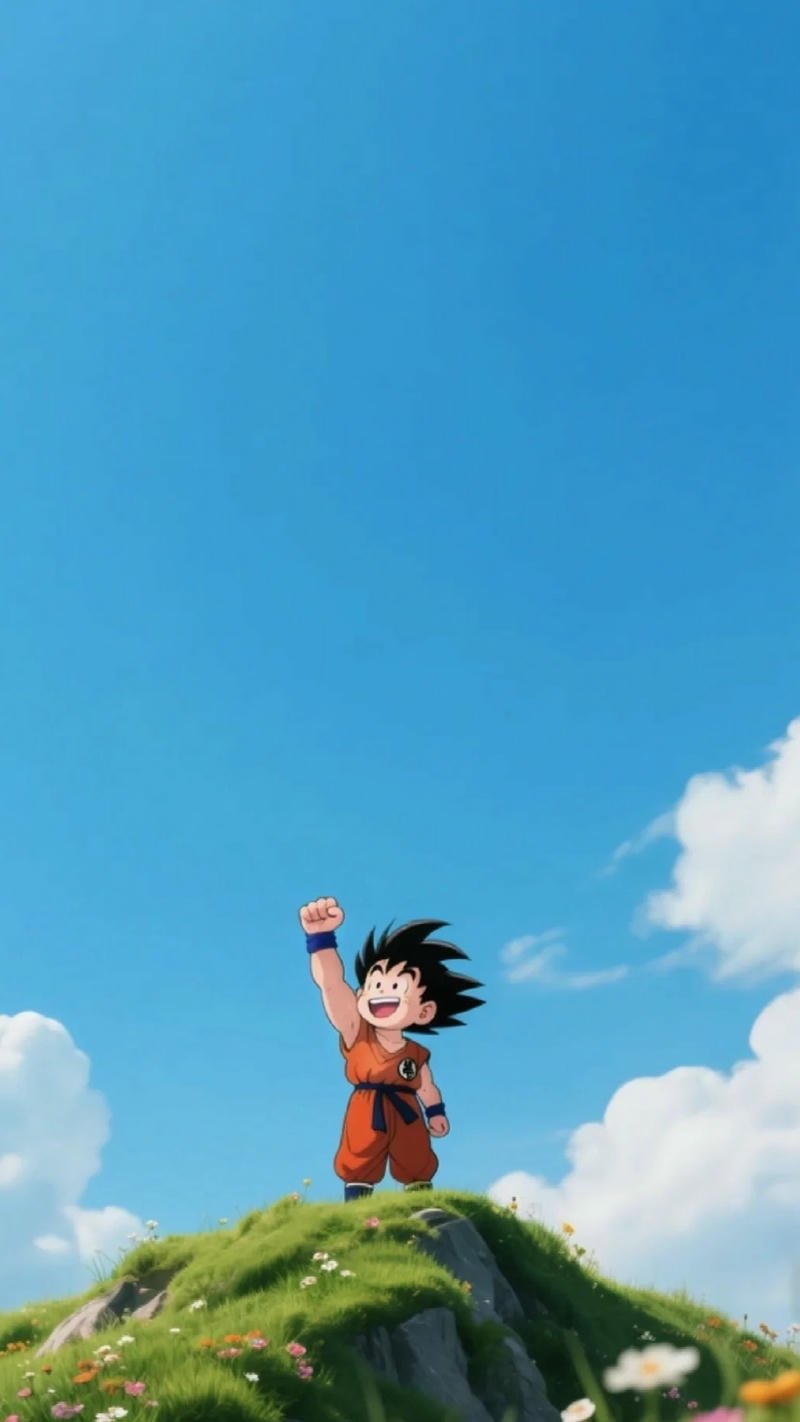 ảnh nền songoku 4k cho máy tính
