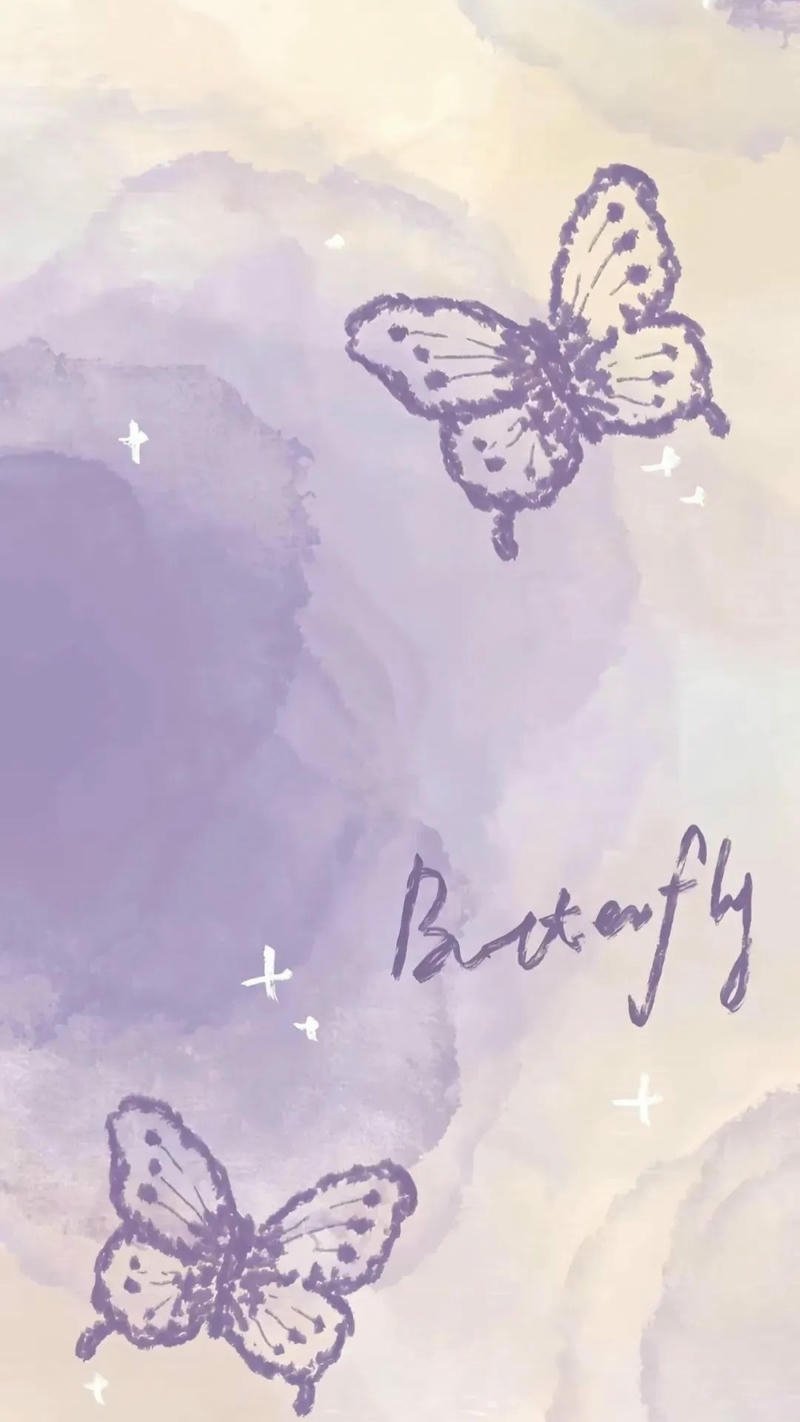 ảnh nền tím pastel 2025