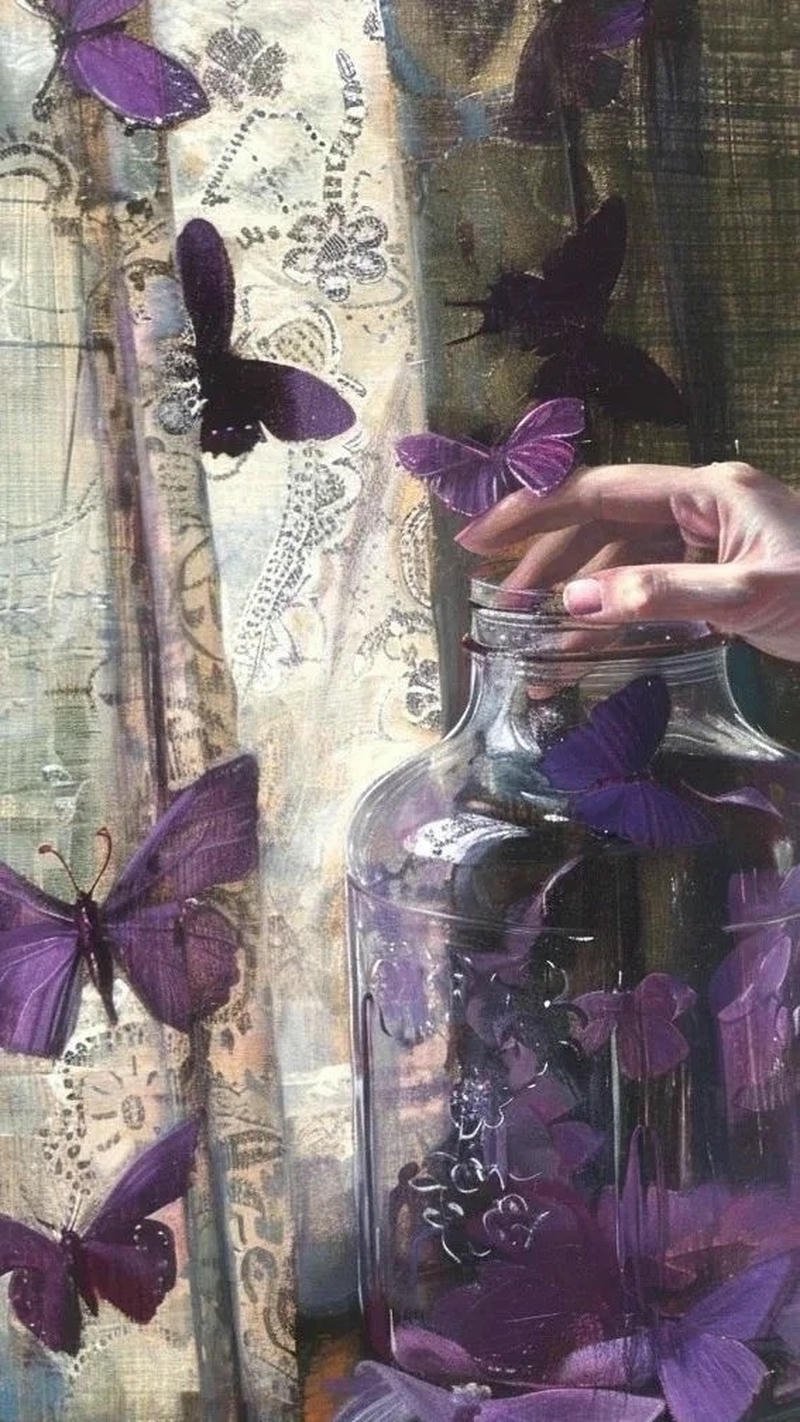 ảnh nền tím pastel cực đẹp