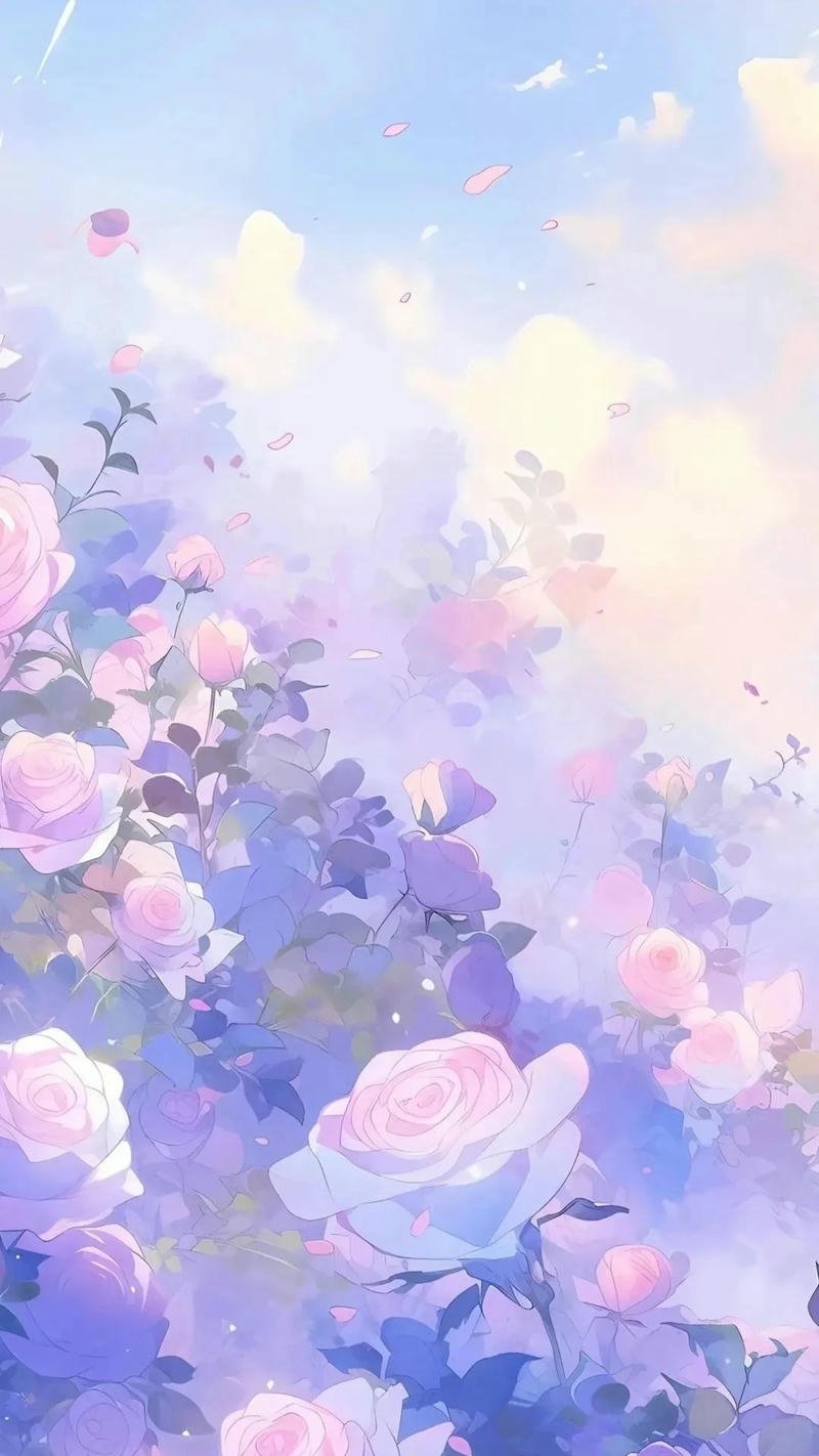 ảnh nền tím pastel đáng yêu nhất