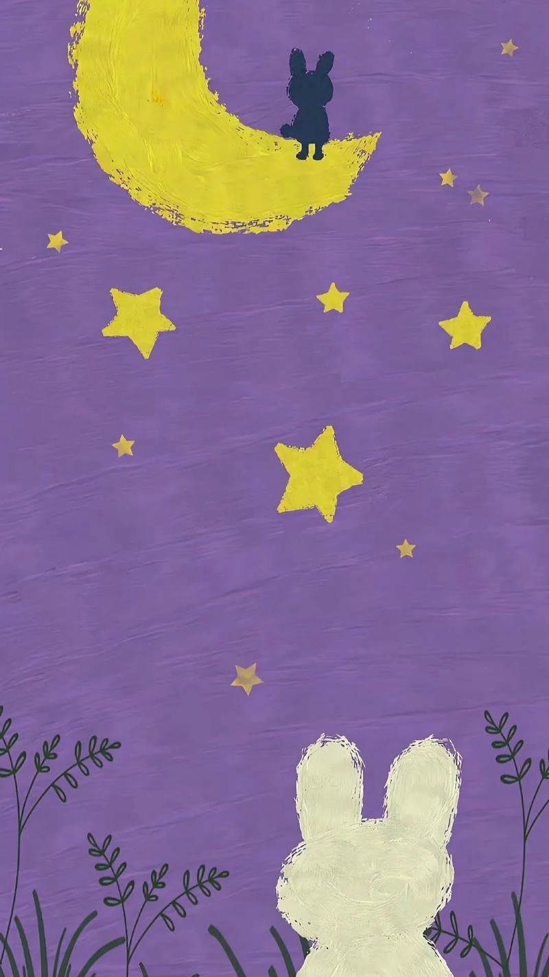 ảnh nền tím pastel đáng yêu