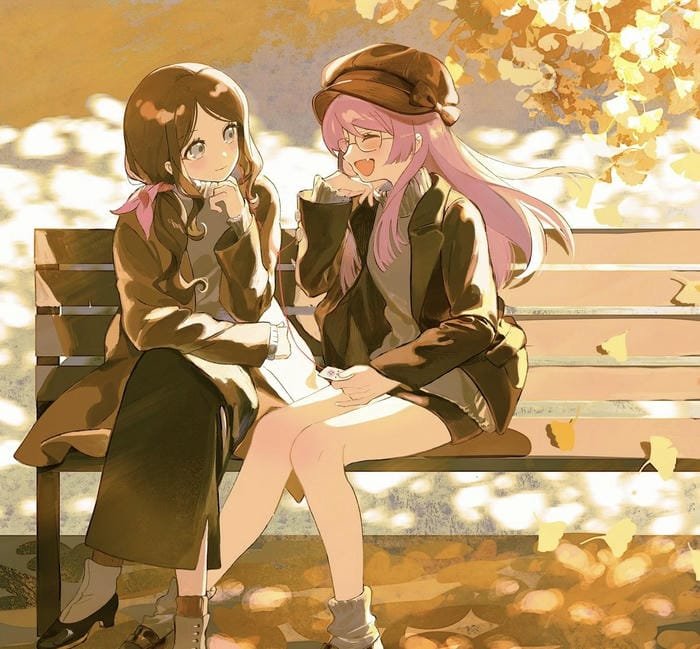 ảnh nữ đôi ấm áp