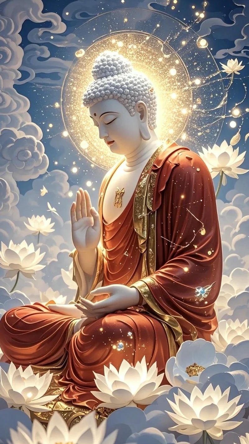 ảnh phật đẹp làm hình nền phật mỉm cười