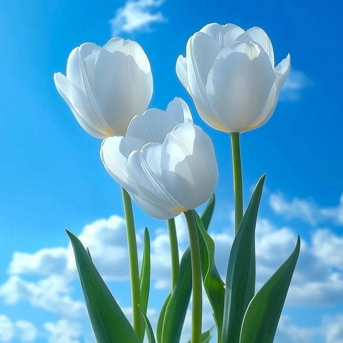 avatar hoa tulip nghệ thuật