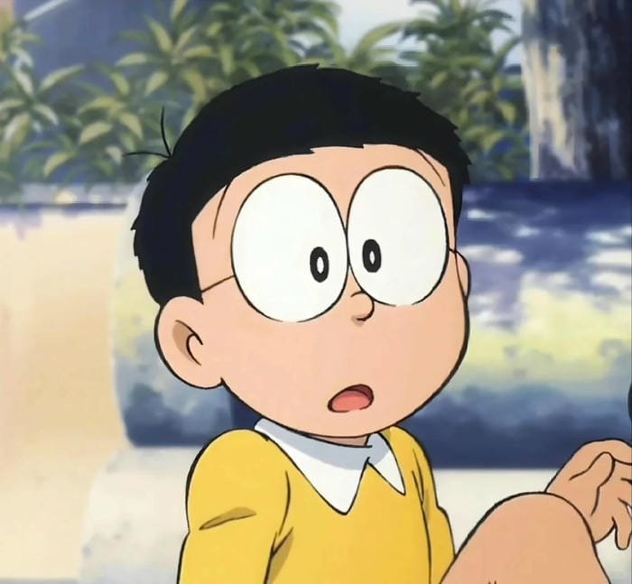 avatar nobita sắp khóc