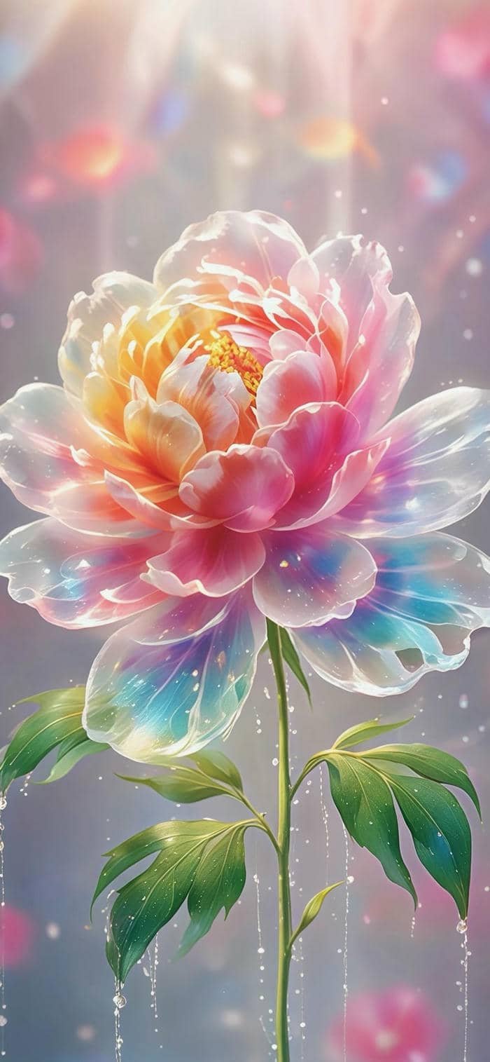 bộ sưu tập hình nền hoa mẫu đơn nghệ thuật