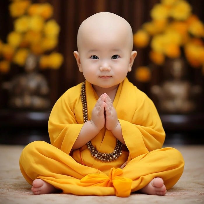 chú tiểu em bé