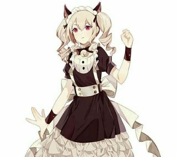 góc chụp maid xinh