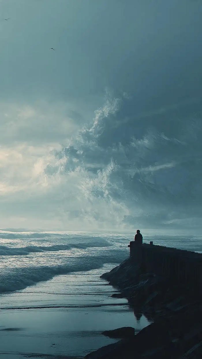 hình ảnh biển đẹp buồn 4k đẹp