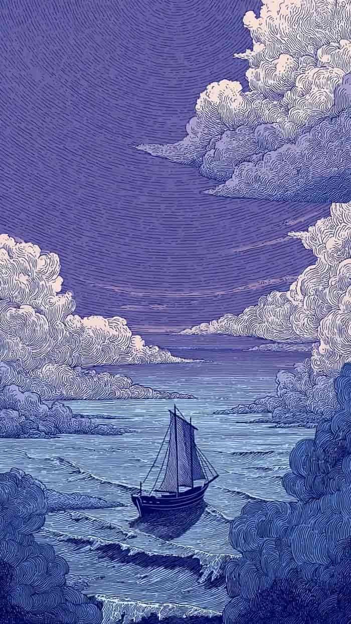 hình ảnh biển đẹp buồn chill nhẹ