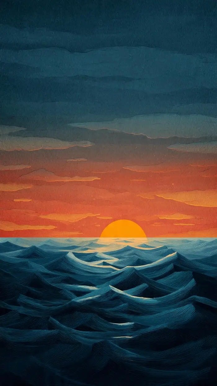 hình ảnh biển đẹp buồn hoàng hôn