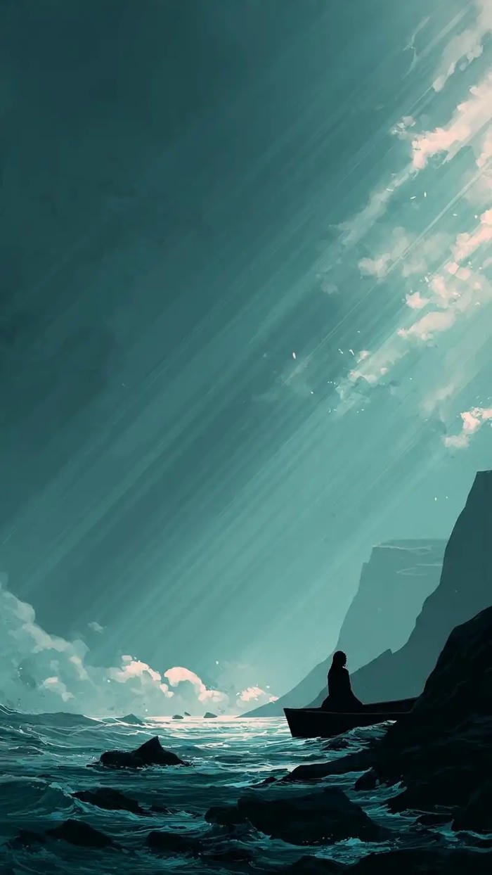 hình ảnh biển đẹp buồn man mác