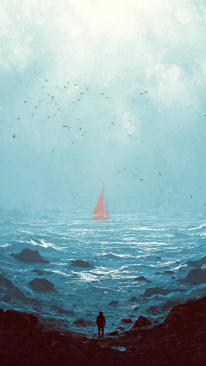 hình ảnh biển đẹp buồn nhất