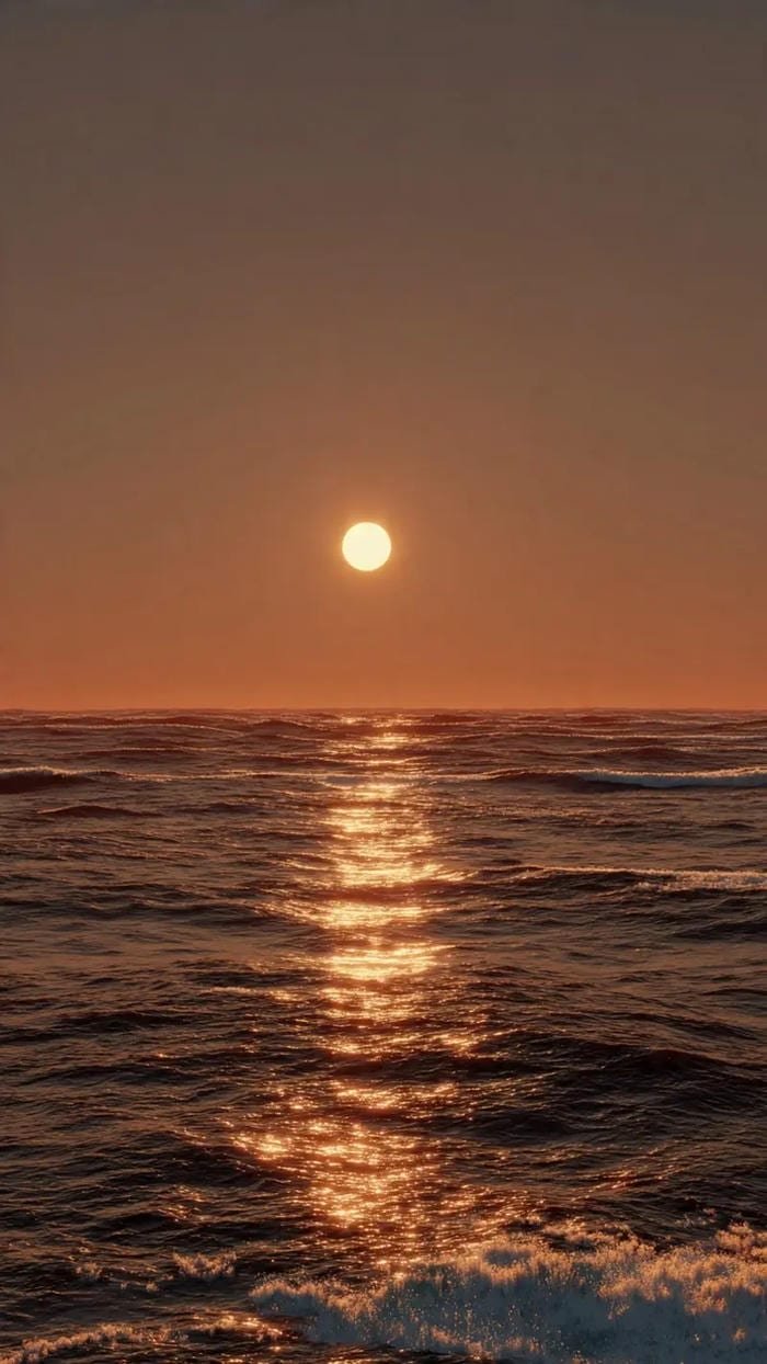 hình ảnh biển hoàng hôn 3d cực đẹp