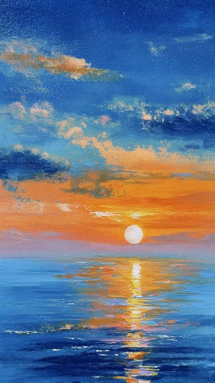 hình ảnh biển hoàng hôn 4k đẹp