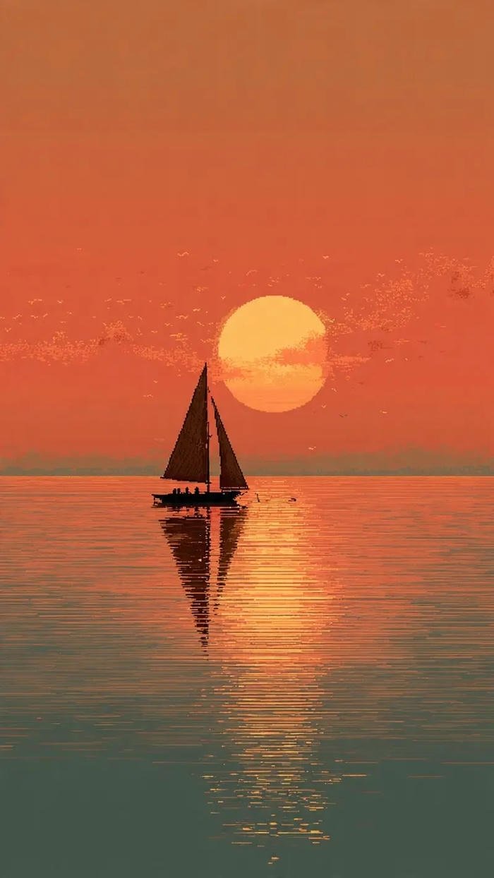 hình ảnh biển hoàng hôn 4k