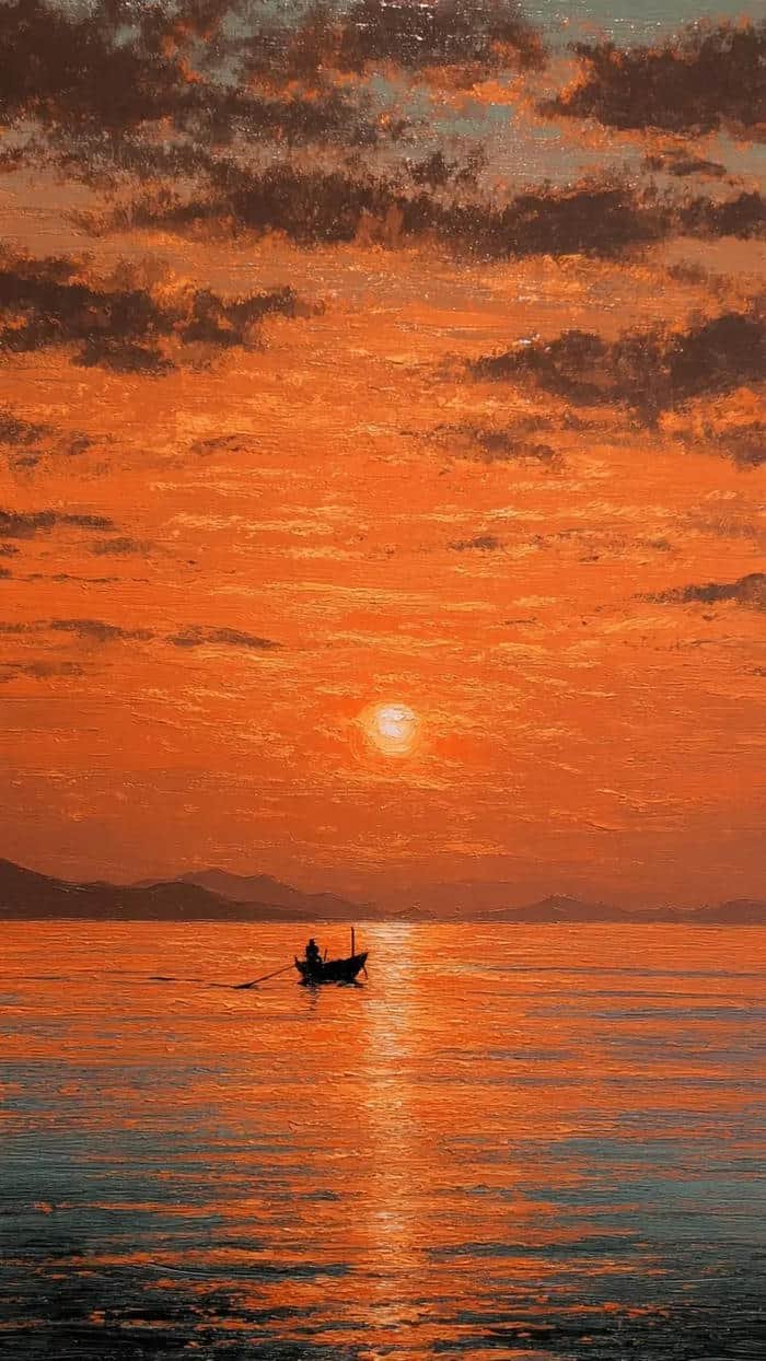 hình ảnh biển hoàng hôn full HD