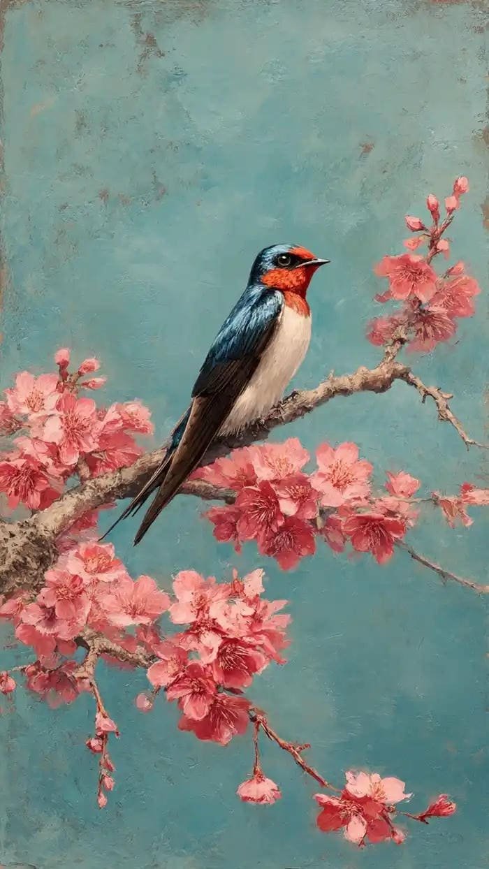 hình ảnh chim én mùa xuân đẹp nhất