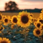 hình ảnh hoa hướng dương và mặt trời 4k siêu đẹp