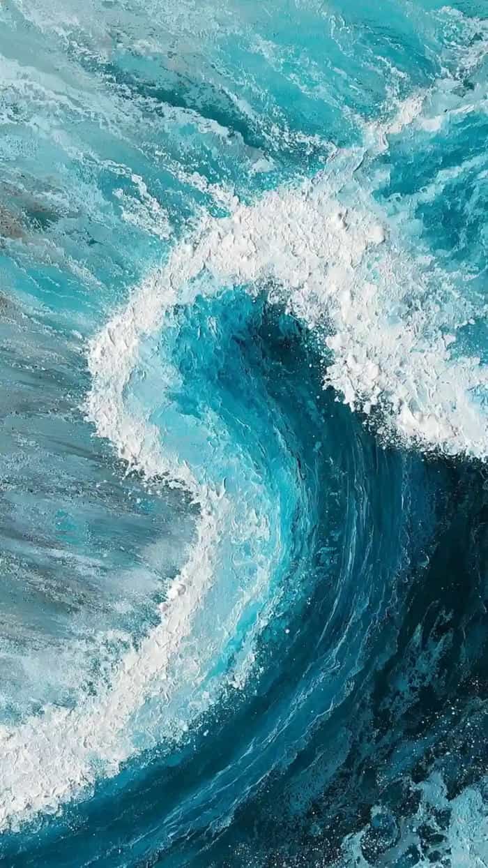 hình ảnh sóng biển 4k