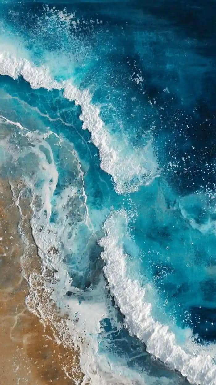 hình ảnh sóng biển cực dữ dội