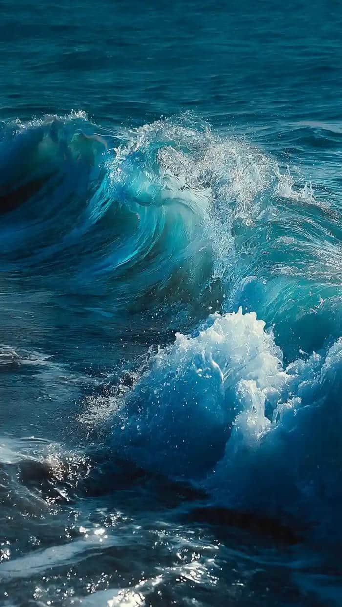 hình ảnh sóng biển dữ dội