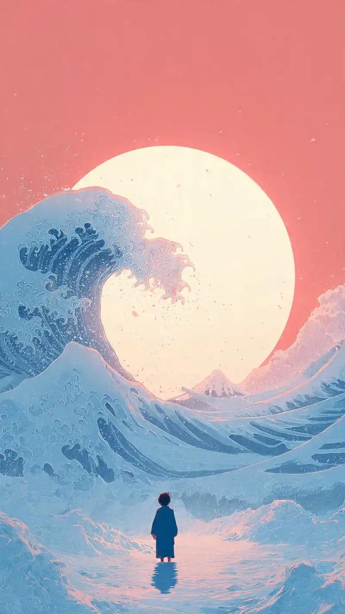 hình ảnh sóng biển nghệ thuật nhất