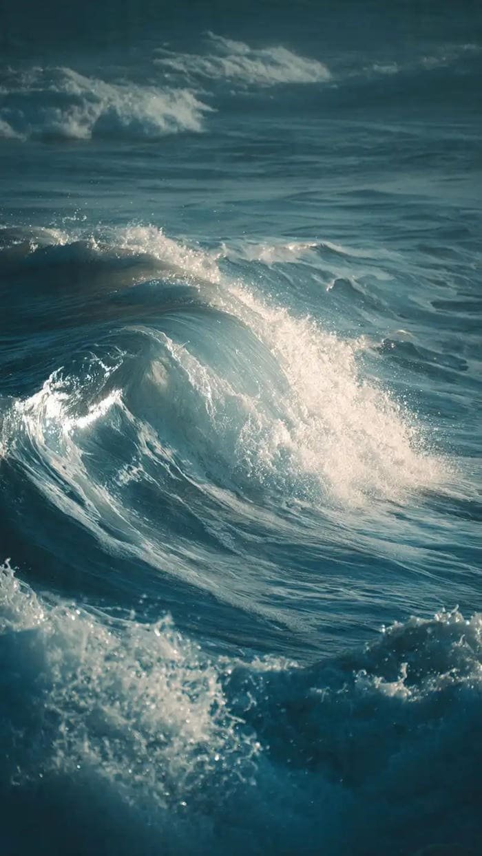 hình ảnh sóng biển rất dữ dội